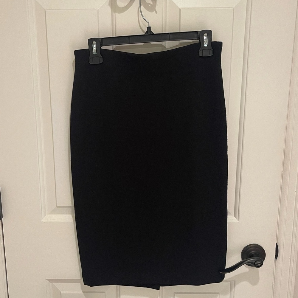 Flattering Black philosophy pencil skirt -size 2